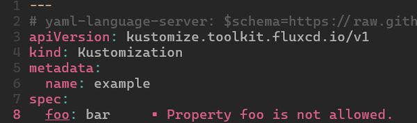 Flux Kustomization Validation Screenshot